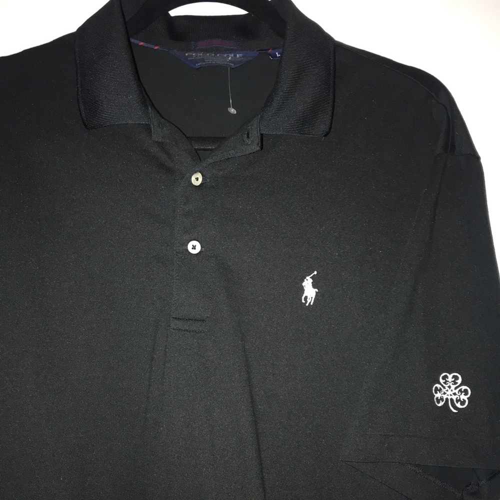 POLO PERFORMANCE GOLF black men’s polo SZ LRG